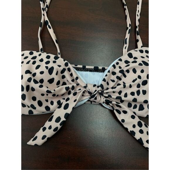 Shein Bikini Top Size Small Cheetah Print - Picture 2 of 5